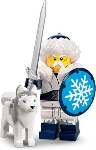 LEGO Minifigure Series 22: Snow Guardian with Husky and Bonus Blue Cape (71032) in Saudi Arabia