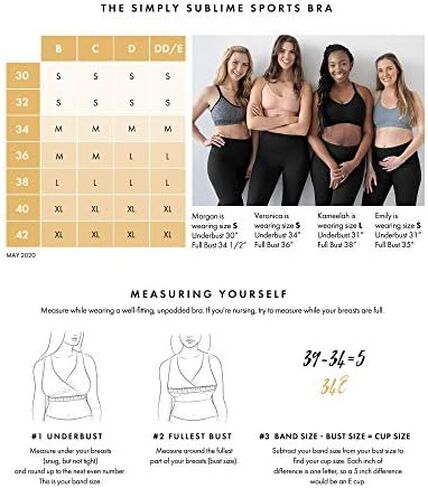 Kindred Bravely Sublime Low Impact Maternity Nursing Sports Bra, Racerback | Wireless & breathable pullover racerback with removable padding, clip-down nursing. Pregnancy to postpartum, wearable pumps in Saudi Arabia