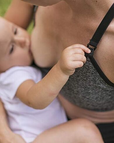 Kindred Bravely Sublime Low Impact Maternity Nursing Sports Bra, Racerback | Wireless & breathable pullover racerback with removable padding, clip-down nursing. Pregnancy to postpartum, wearable pumps in Saudi Arabia