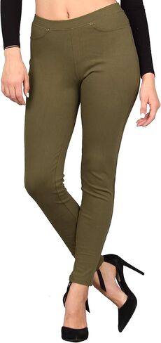 Lildy Women's Denim Jeggings, Stretchable Cotton Blend in Kuwait