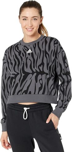 adidas Women's Tiger Printed Sweatshirt in Kuwait