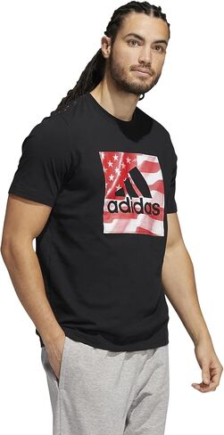 adidas Men's Americana Cotton Graphic T-Shirt in Saudi Arabia