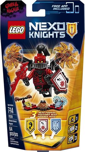 LEGO Nexo Knights 70338 Ultimate General Magmar Building Kit (64 Piece) in Saudi Arabia