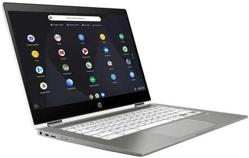 HP Chromebook x360 14b-ca0023dx شاشة لمس 14 بوصة 1366 × 768 Intel Pentium Silver N5000 1.1 جيجا هرتز 4 جيجا بايت رام 64 جيجا بايت eMMC ChromeOS (متجدد) in Saudi Arabia