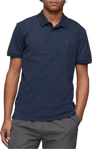 Calvin Klein Short Sleeve Smooth Cotton Polo in Kuwait