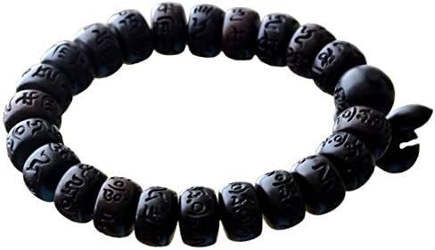 Bracelet Lightning Struck Jujube Wood Mala Prayer Feng Shui Lucky Beads Drum Diameter in Saudi Arabia