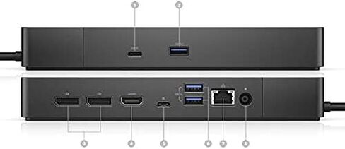Dell Dock- WD19S 90 واط توصيل الطاقة - 130 واط تيار متردد - 90 واط (متجدد) in Saudi Arabia