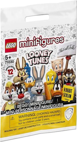 LEGO Minifigures Looney Tunes 66667 Building Kit; Cool Toys to Add Fun Action to Sets; an Awesome Collectible Gift for Looney Tunes Fans or Kids of Any Age, New 2021 (6 Pack) in Saudi Arabia