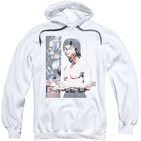 Bruce Lee Revving Up Unisex Adult Pull-Over Hoodie for Men and Women in Kuwait
