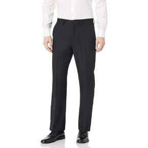 Haggar Men's Comfort Classic Fit Flat Front Dress Pant