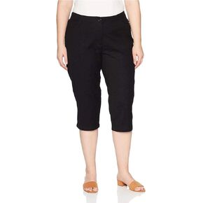 Riders by Lee Indigo Women's Plus Size Comfort Collection L-Pocket Twill Capri in Saudi Arabia