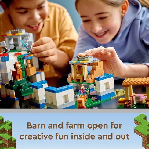 LEGO Minecraft The Llama Village 21188 Building Toy Set for Kids, Girls, and Boys Ages 9+ (1,252 Pieces) in Kuwait