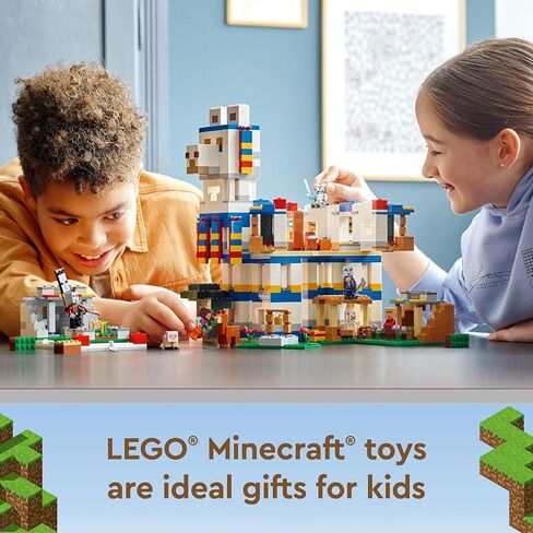 LEGO Minecraft The Llama Village 21188 Building Toy Set for Kids, Girls, and Boys Ages 9+ (1,252 Pieces) in Kuwait