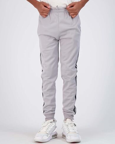 Real Essentials 3 Pack: Boy's Active Athletic Casual Jogger Sweatpants with Pockets in Saudi Arabia