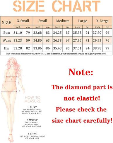 فستان UONBOX نسائي بكتف واحد وحجر الراين بدون أكمام بطول الركبة للحفلات والنوادي in Kuwait