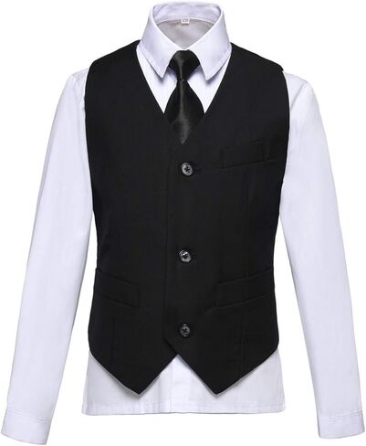 Visaccy Boys Suits Slim Fit Dress Clothes Ring Bearer Outfit in Kuwait