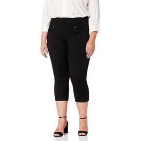 Lee Women's Plus Size Sculpting Pull on Capri Jean in Kuwait