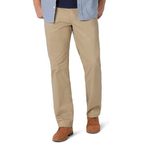 Lee Kansas City Khaki Regular Straight Active Stretch Casual Pant - 34 X 30 in Saudi Arabia