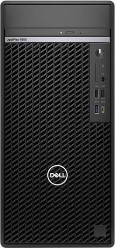 Dell OptiPlex 7000 Desktop Computer - Intel Core i7 12th Gen i7-12700 Dodeca-core (12 Core) 2.10 GHz - 16 GB RAM DDR5 SDRAM - 256 GB M.2 PCI Express NVMe 3.0 x4 SSD - Tower - Black in Saudi Arabia