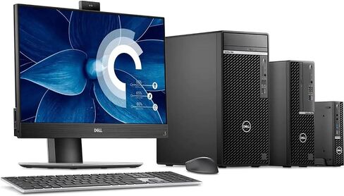 Dell OptiPlex 7000 Desktop Computer - Intel Core i7 12th Gen i7-12700 Dodeca-core (12 Core) 2.10 GHz - 16 GB RAM DDR5 SDRAM - 256 GB M.2 PCI Express NVMe 3.0 x4 SSD - Tower - Black in Saudi Arabia