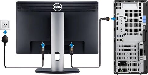 Dell OptiPlex 7000 Desktop Computer - Intel Core i7 12th Gen i7-12700 Dodeca-core (12 Core) 2.10 GHz - 16 GB RAM DDR5 SDRAM - 256 GB M.2 PCI Express NVMe 3.0 x4 SSD - Tower - Black in Saudi Arabia