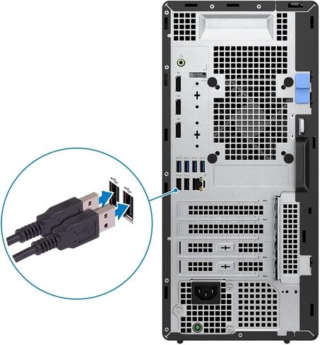 Dell OptiPlex 7000 Desktop Computer - Intel Core i7 12th Gen i7-12700 Dodeca-core (12 Core) 2.10 GHz - 16 GB RAM DDR5 SDRAM - 256 GB M.2 PCI Express NVMe 3.0 x4 SSD - Tower - Black in Saudi Arabia