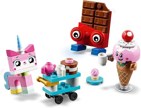 LEGO The Movie 2 Unikitty’s Sweetest Friends Ever! 70822 Pretend Play Food and Friends Building Kit for Girls and Boys, Unikitty Set (76 Pieces) (Discontinued by Manufacturer) in Saudi Arabia