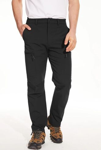 MAGCOMSEN Men's Hiking Pants 6 Pockets,Water Resistant Ripstop Outdoor Pants,Lightweight Quick Dry Fishing Work Pants in Saudi Arabia
