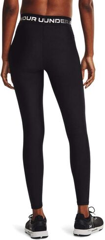 Under Armour Women's HeatGear Wordmark Waistband Pocketed Leggings in Saudi Arabia