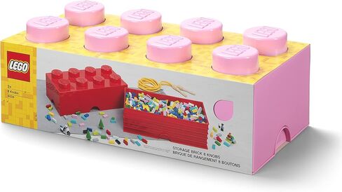 LEGO Aqua Light Blue Storage Box Brick 8 DIF in Saudi Arabia
