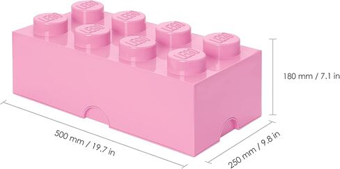 LEGO Aqua Light Blue Storage Box Brick 8 DIF in Saudi Arabia