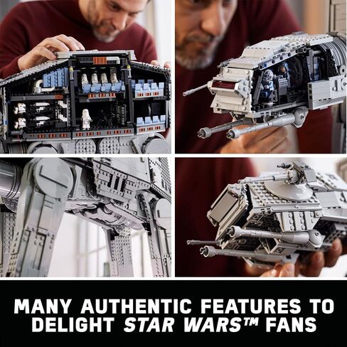 LEGO Star Wars at-at 75313 Building Set for Adults (6785 Pieces) in Saudi Arabia