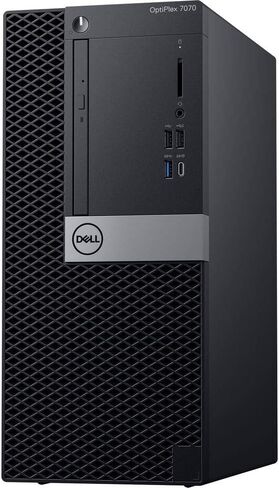 Dell OptiPlex 7070 Desktop Computer - Intel Core i7-9700 - 16GB RAM - 256GB SSD - Tower in Saudi Arabia