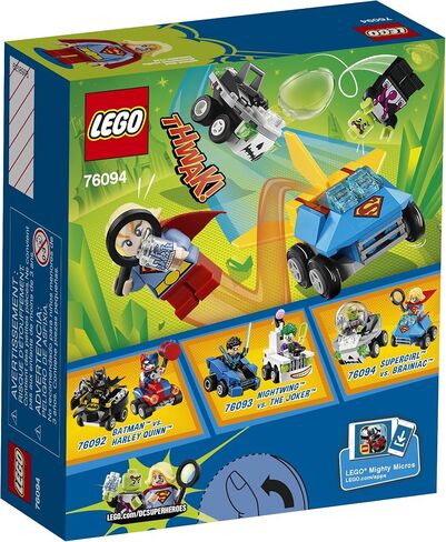 LEGO DC Super Heroes Mighty Micros: Supergirl vs. Brainiac 76094 Building Kit (80 Piece) in Saudi Arabia
