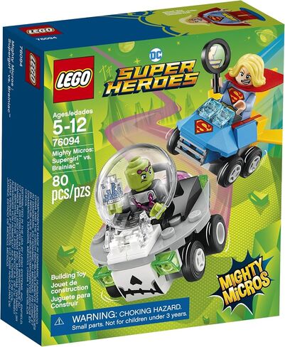 LEGO DC Super Heroes Mighty Micros: Supergirl vs. Brainiac 76094 Building Kit (80 Piece) in Saudi Arabia