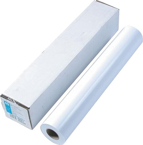 ورق صور اتش بي Q6579A Designjet Large Format Instant Dry شبه لامع، 24 بوصة x 30 قدم، أبيض in Saudi Arabia