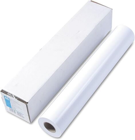 ورق صور اتش بي Q6579A Designjet Large Format Instant Dry شبه لامع، 24 بوصة x 30 قدم، أبيض in Saudi Arabia