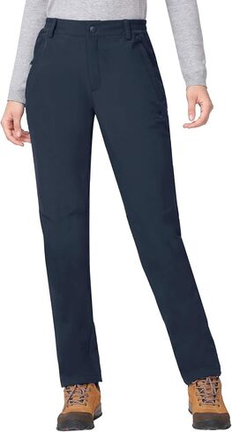 الجمل المرأة سراويل للتسلق الصوف مبطن معزول سوفتشيل السراويل مقاوم للماء للخارجية الجبلية الثلوج الصيد بنطلون in Kuwait