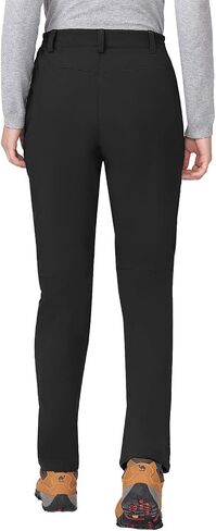 CAMEL Women's Hiking Pants Fleece Lined Insulated Softshell Pants Waterproof for Outdoor Mountain Snow Hunting Trousers in Saudi Arabia