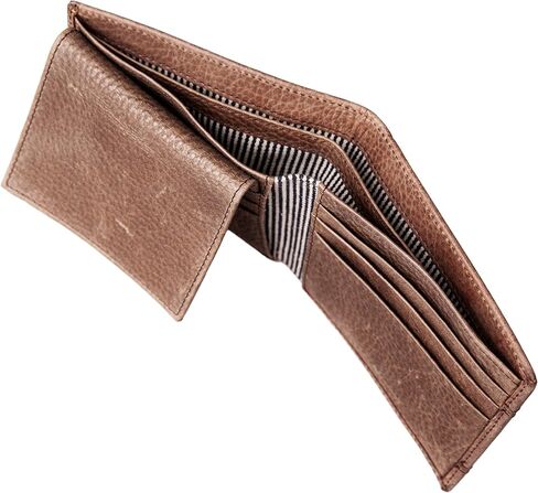 Carhartt Men's Billfold and Passcase Wallets, Durable Bifold Wallets, Available in Leather and Canvas Styles in Saudi Arabia