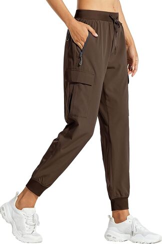 بنطال Libin النسائي Cargo Joggers خفيف الوزن وسريع الجفاف للمشي لمسافات طويلة، رياضي للتمرين وصالة كاجوال في الهواء الطلق in Saudi Arabia
