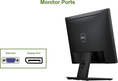 Dell E2216H Computer Desktop Tower LCD 22 Inch Monitor, VGA and Display Ports 5ms Response time, FHD 1920 x 1080 Resolution, 170° /160° Viewing Angle (Renewed) in Kuwait
