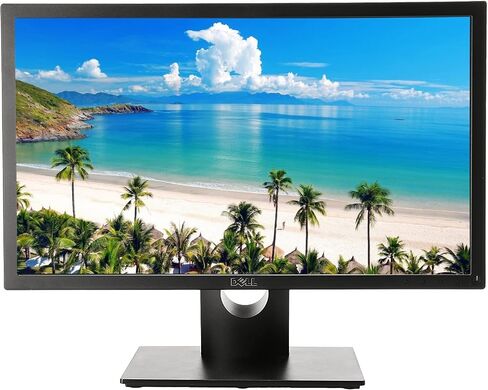 Dell E2216H Computer Desktop Tower LCD 22 Inch Monitor, VGA and Display Ports 5ms Response time, FHD 1920 x 1080 Resolution, 170° /160° Viewing Angle (Renewed) in Kuwait
