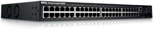 Dell PowerConnect 5548 - Switch - Managed - 48 x 10/100/1000 + 2 x 10 Gigabit SFP+ - Desktop, Rack-mountable in Saudi Arabia