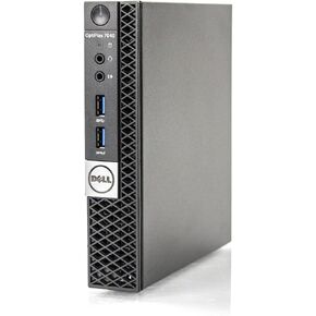 Dell Optiplex 7040 Micro Form Factor Desktop, Intel Quad Core i5 6500T 2.5Ghz, 16GB DDR4, 256GB NVMe SSD, Wi-Fi, HDMI, Windows 10 Pro (Renewed) in Saudi Arabia