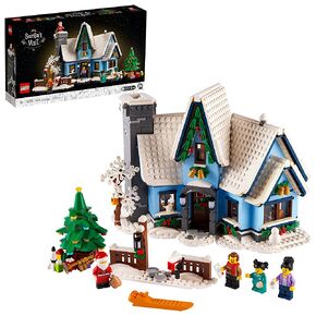 LEGO Santa’s Visit 10293 Building Kit; A Festive Build for Adults and Families, with a Christmas Scene to Display (1,445 Pieces) in Kuwait