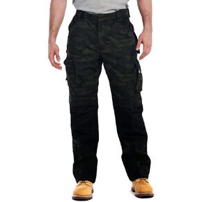 Caterpillar Trademark Work Pants for Men Built from Tough Canvas Fabric with Cargo Space and Ease of Movement, Classic Fit