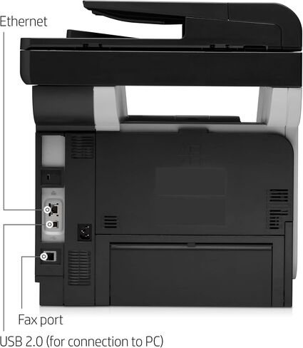 HP Laserjet Pro M521dn All-in-One Monochrome Laser Duplex Printer, Amazon Dash Replenishment Ready (A8P79A) in Saudi Arabia