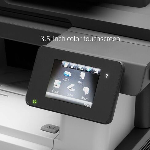 HP Laserjet Pro M521dn All-in-One Monochrome Laser Duplex Printer, Amazon Dash Replenishment Ready (A8P79A) in Saudi Arabia