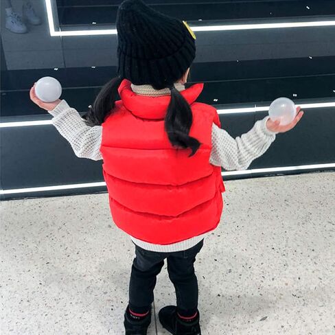 Evelin LEE Baby Boys Girls Stand Collar Down Vest Winter Warm Lightweight Sleeveless Puffer Jacket in Kuwait
